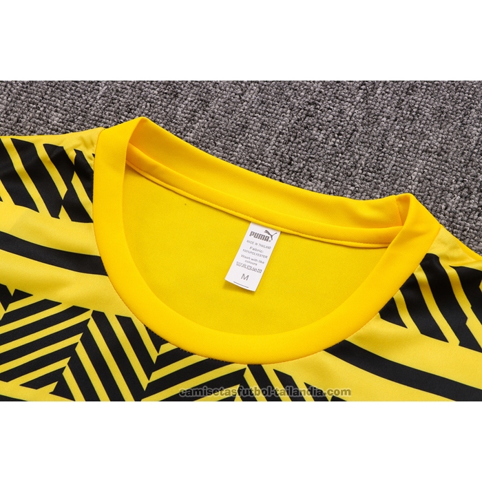 Chandal del Borussia Dortmund Manga Corta 22/23 Amarillo - Pantalon Corto